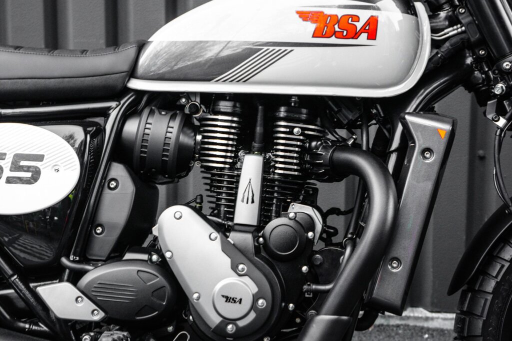 The single-cylinder engine is a good example of the breed.