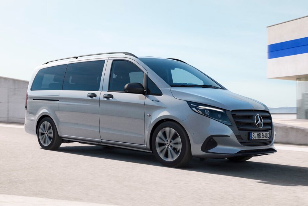 Here is your classic Mercedes van.
