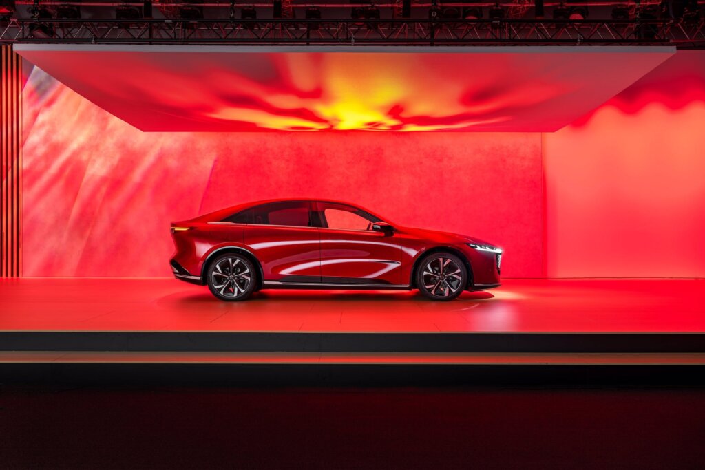 The on fire look of Soul Red.