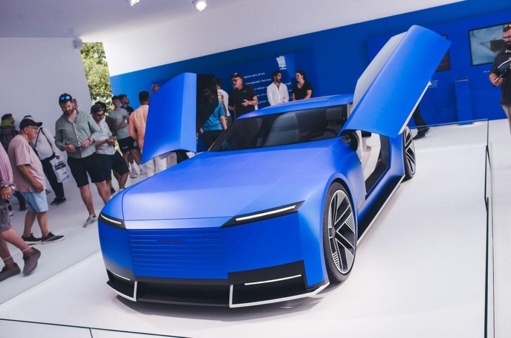 Entry is via these. Whether they make it to production is not yet clear.