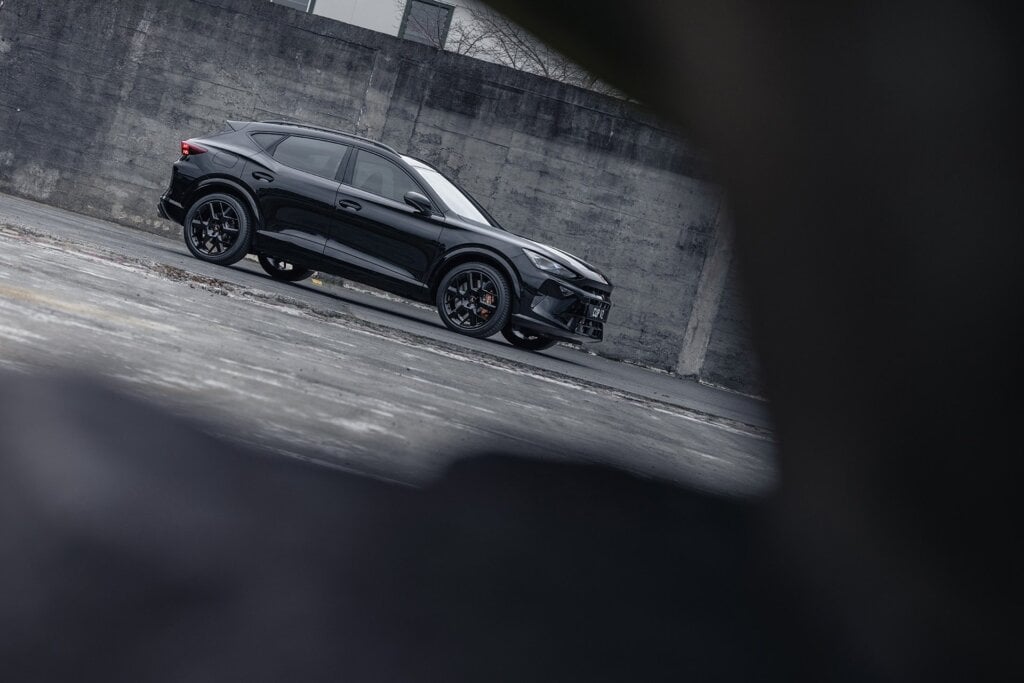 Cupra in stealth mode.