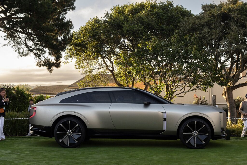 On show for the rich and famous car lovers of California.