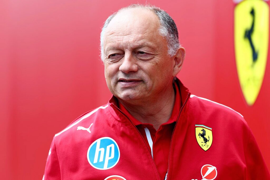 Fred Vasseur signed a new contract with Ferrari.