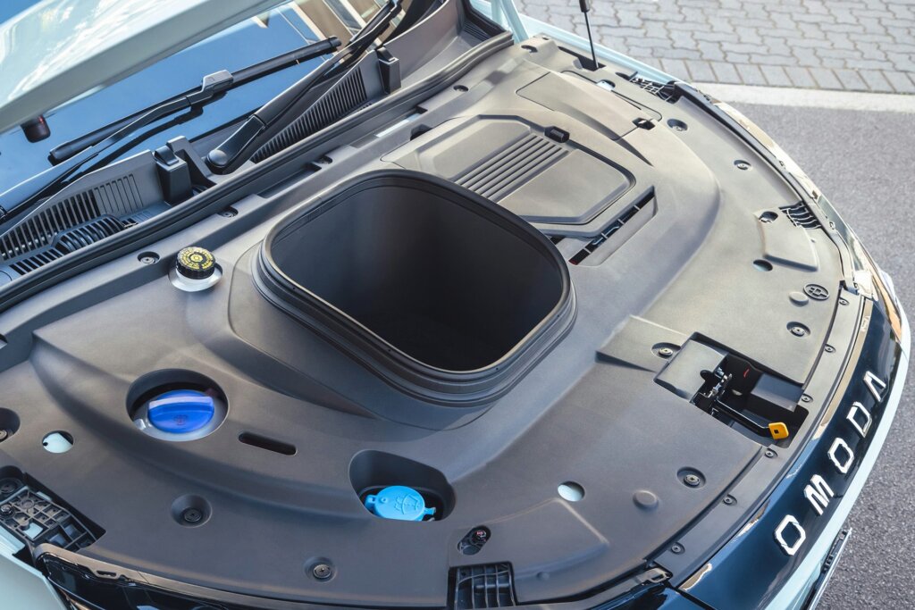 Handy frunk a bonus.