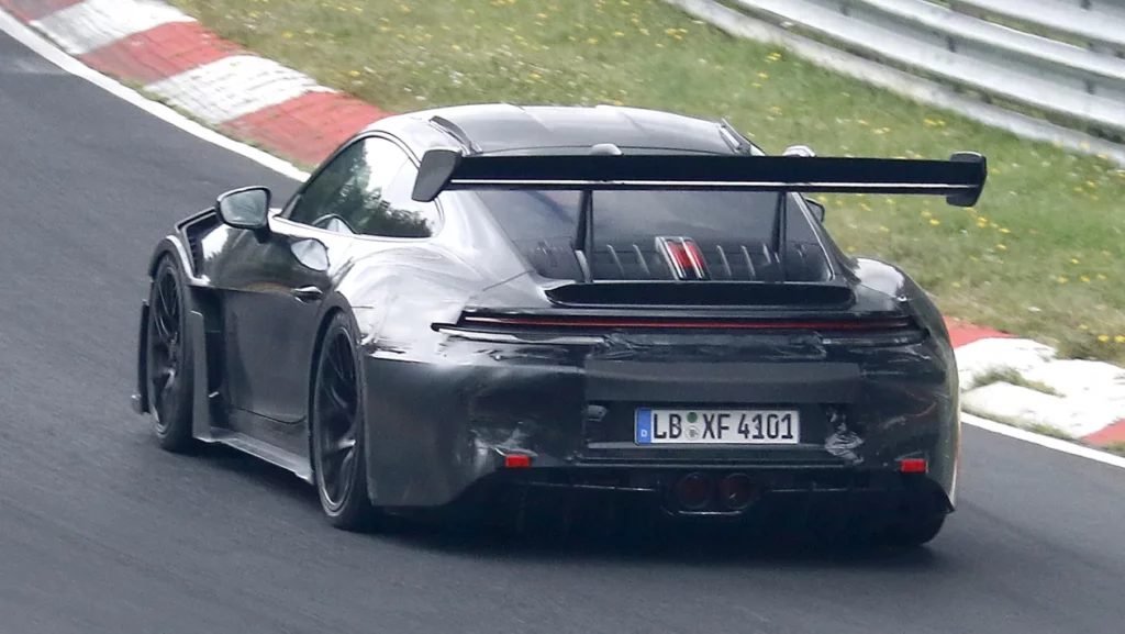 Subtle changes to the rear.