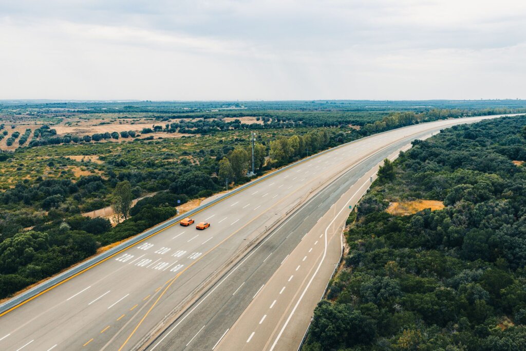 The Nardo circuit is a full 12.8km circle so not much steering needed. Just lots of caffeine to stay awake.
