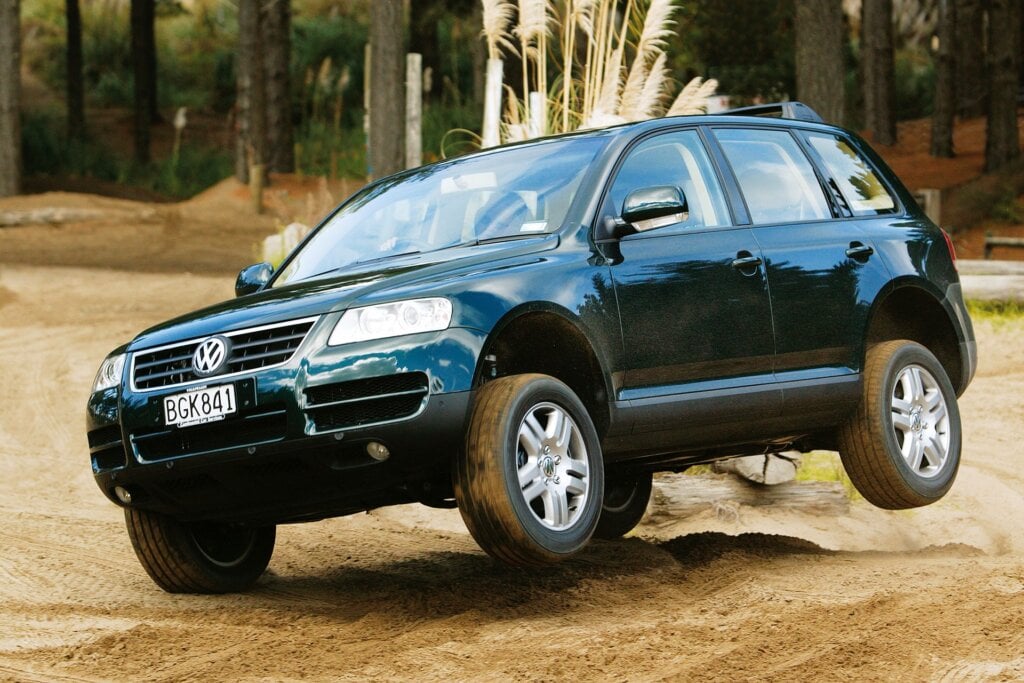 Back in the day the editor got a bit of air time in the original Touareg.