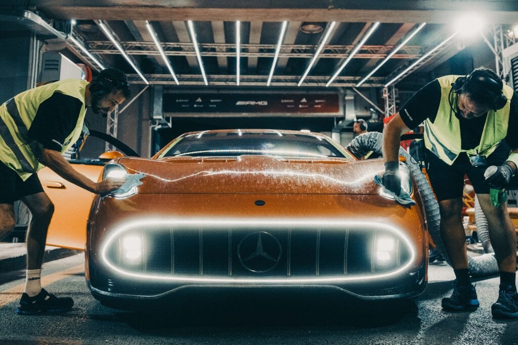 A minor thing but cleaning windscreens and lights critical for the night drivers.