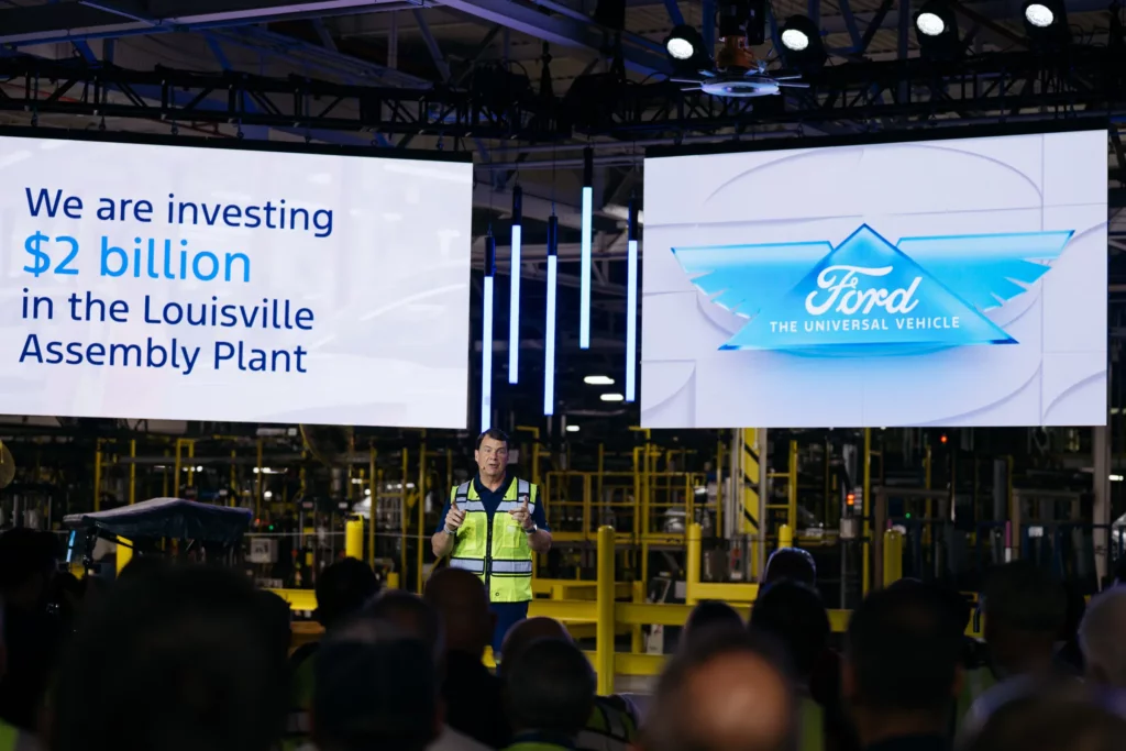 Jim Farley outlining what Ford is planning to do in 2027.