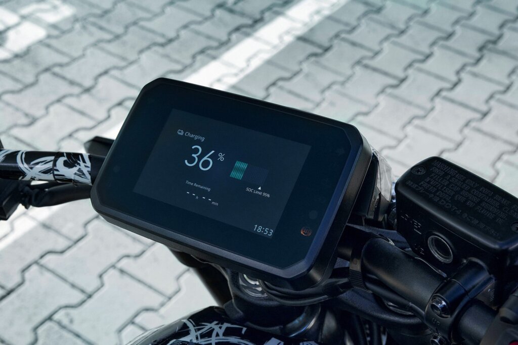 Given it has only 100km of urban riding per charge, we imagine low state of charge will be a regular occurrence.