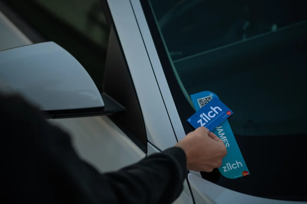 Swiping to pay for EV charging, we're guessing??