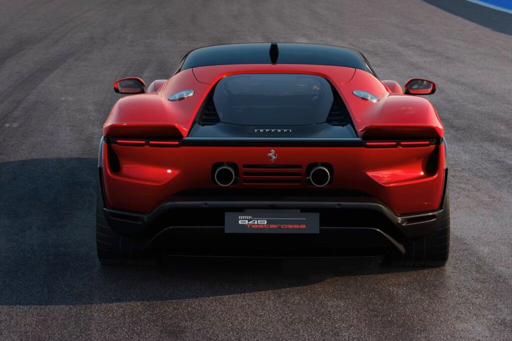Distinctive look matched by a distinctive sound as this overtakes you.