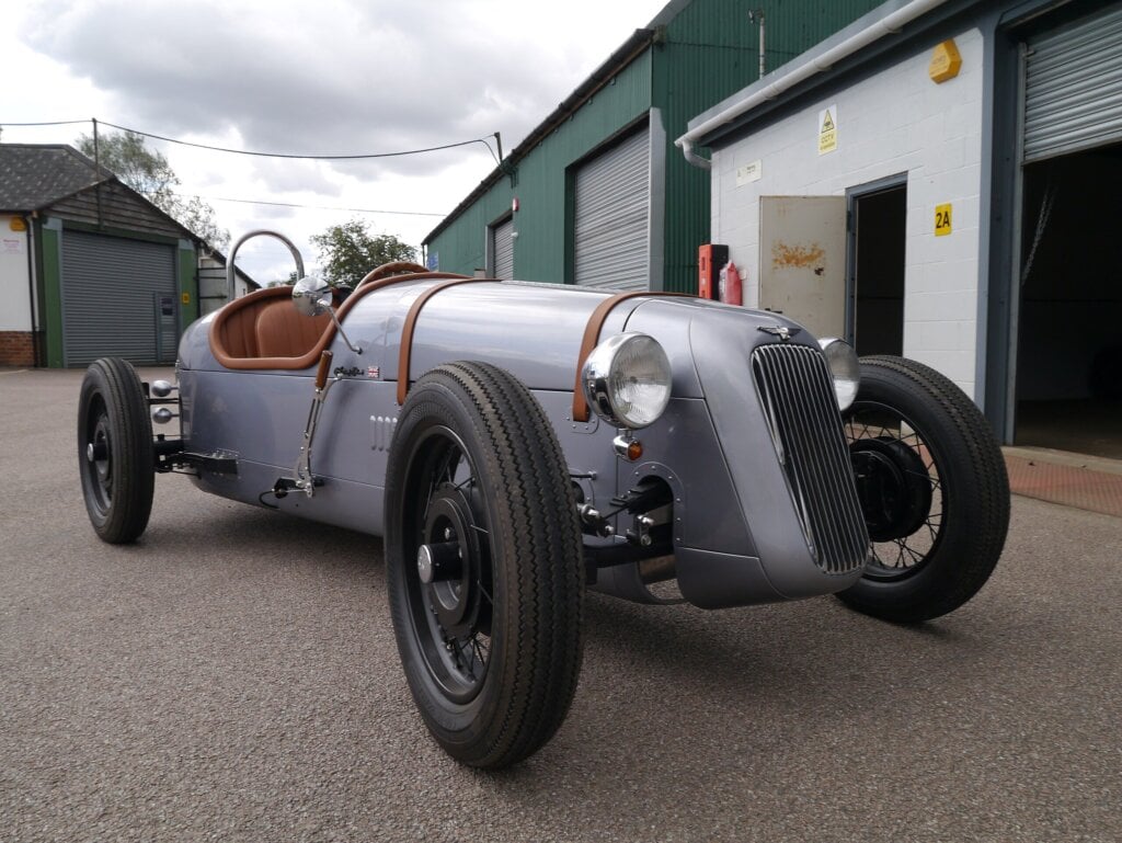 This is the single-seater version of the Austin Arrow.