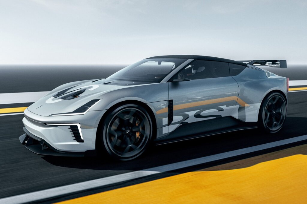 This was the 2024 BST concept, a prelude to the Polestar 6.