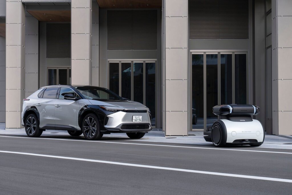 Some of the autonomous vehicles available in Woven City.