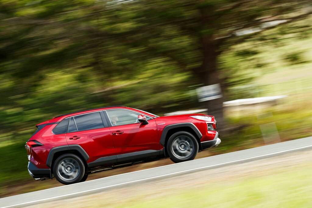 RAV4 hybrid, as the badge indicates.