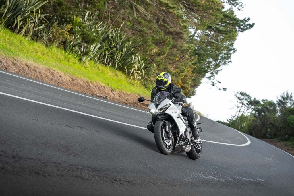 And here we are on the same day riding the Daytona 600 as well.