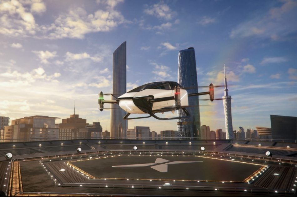 XPeng is at the forefront of flying car technology in China.