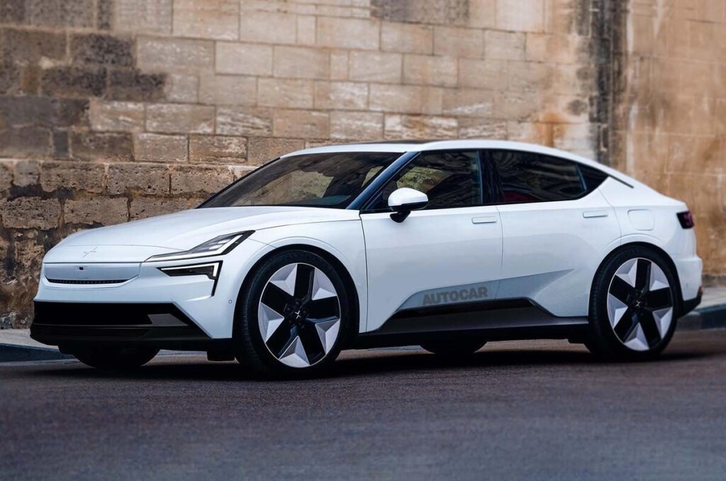 This is an early render of Polestar 7.