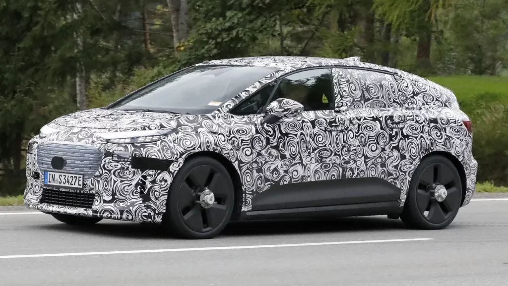 The smallest EV for Audi will also be electric only.