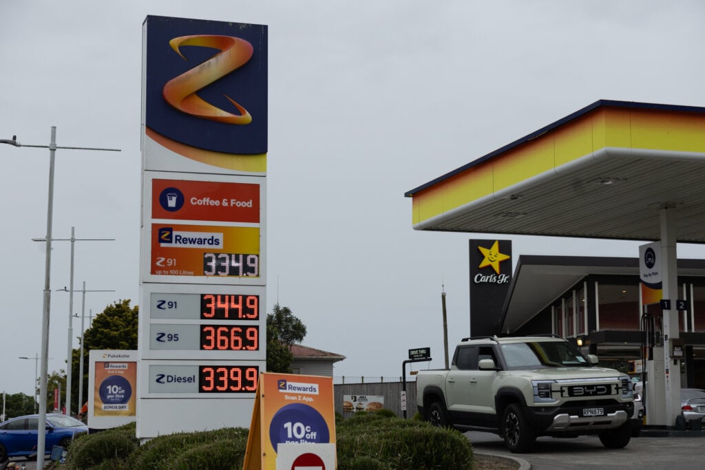 petrol sign