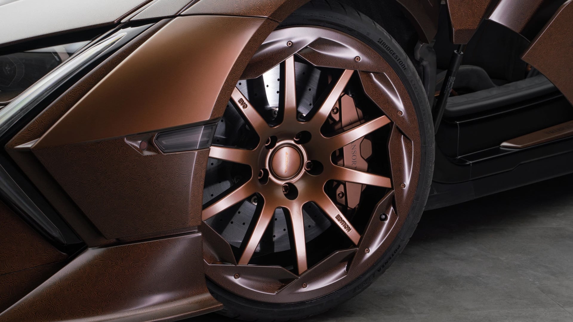 Mansory-tuned Lamborghini Revuelto wears a woodgrain-inspired carbon ...