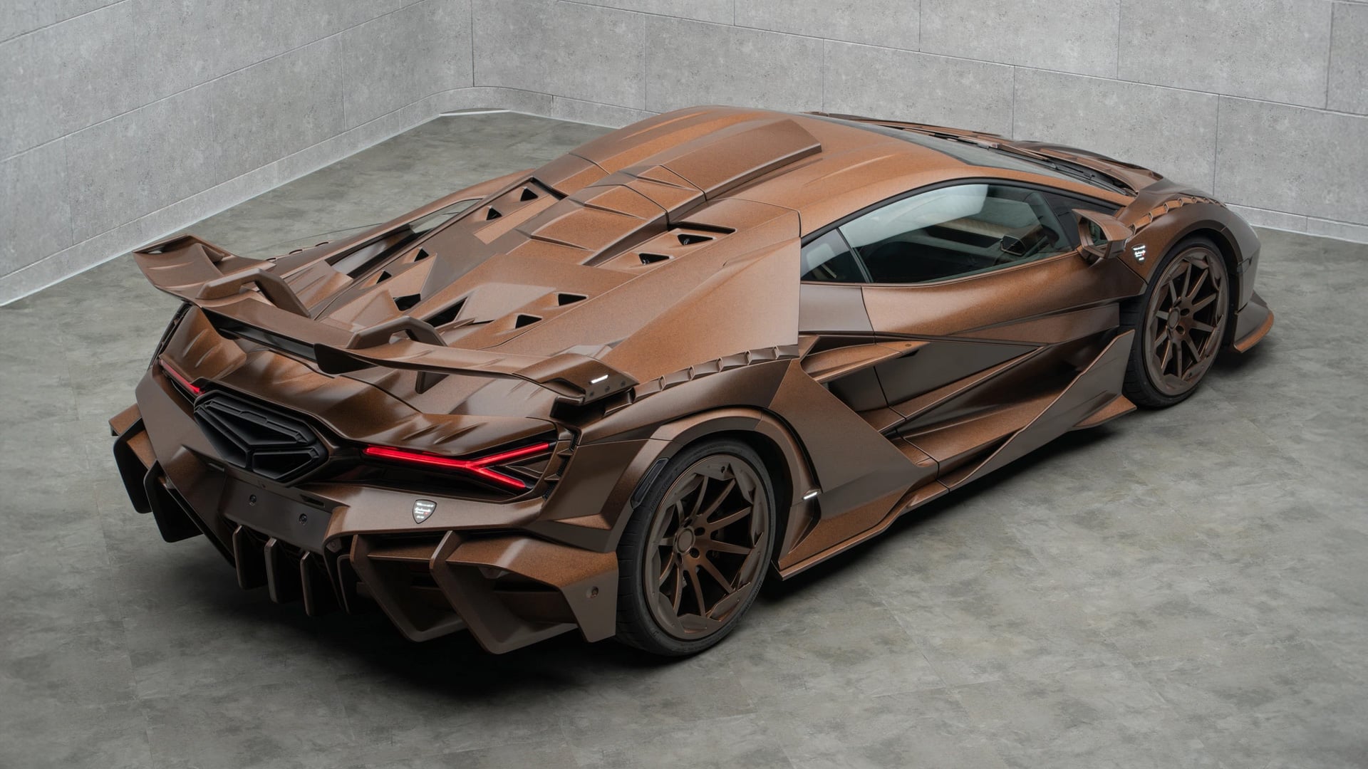 Mansory-tuned Lamborghini Revuelto wears a woodgrain-inspired carbon ...