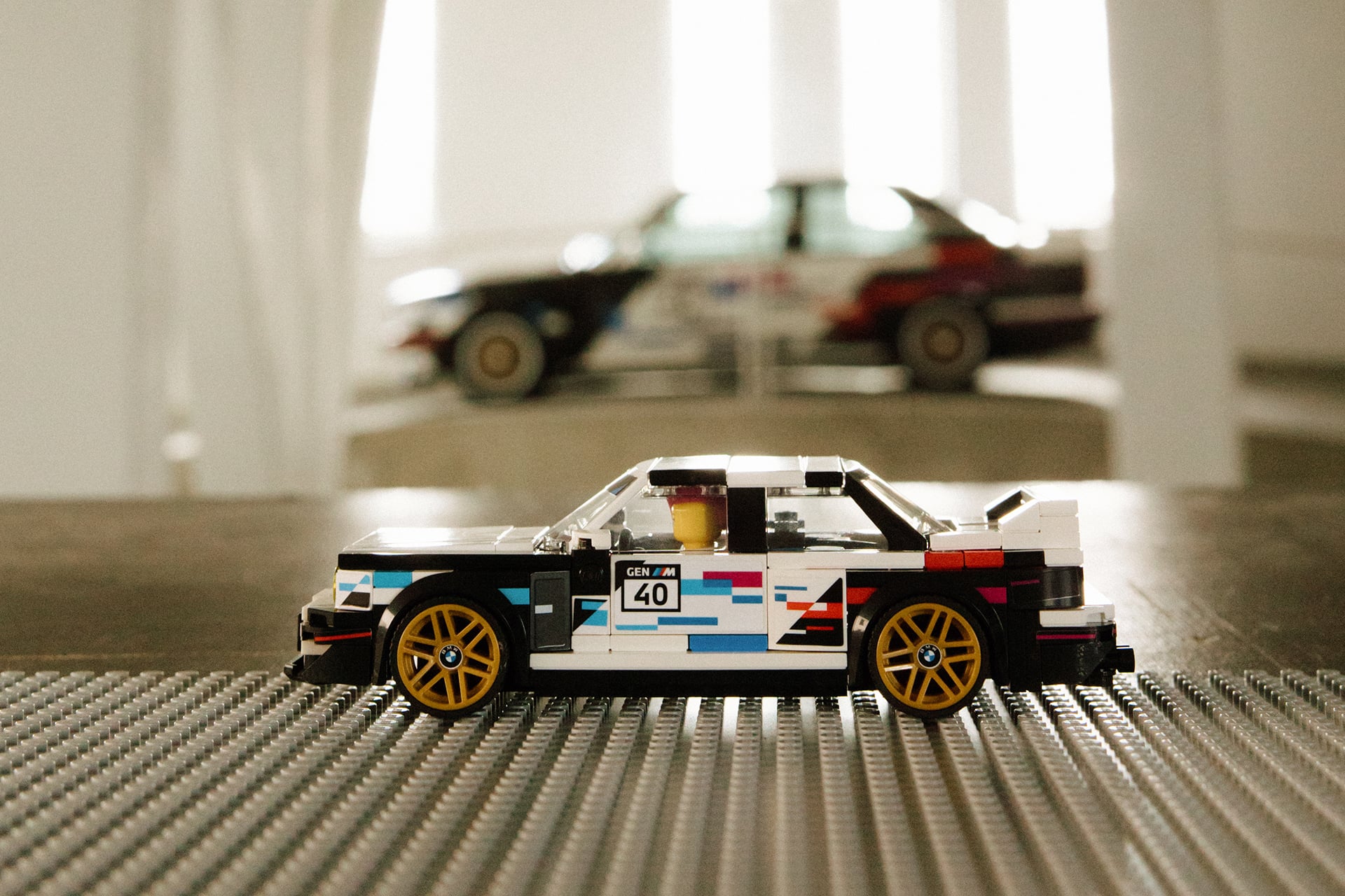 Lego M3 in white and black